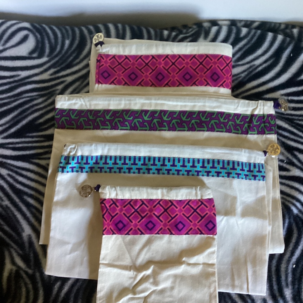 Brand new set of TORY BURCH dust bags - XL M L S